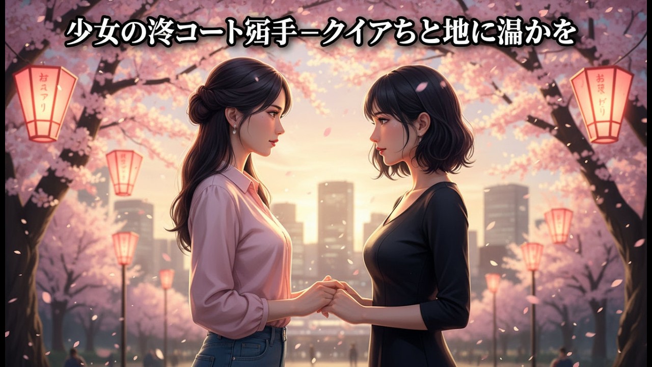 少女の冬コート拒否 – クィアとして町に温かさを