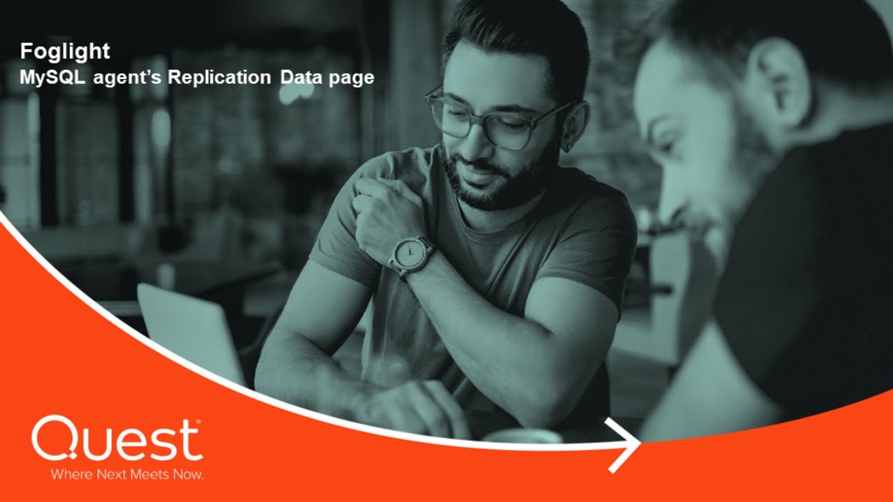 Foglight - MySQL agent's Replication Data page