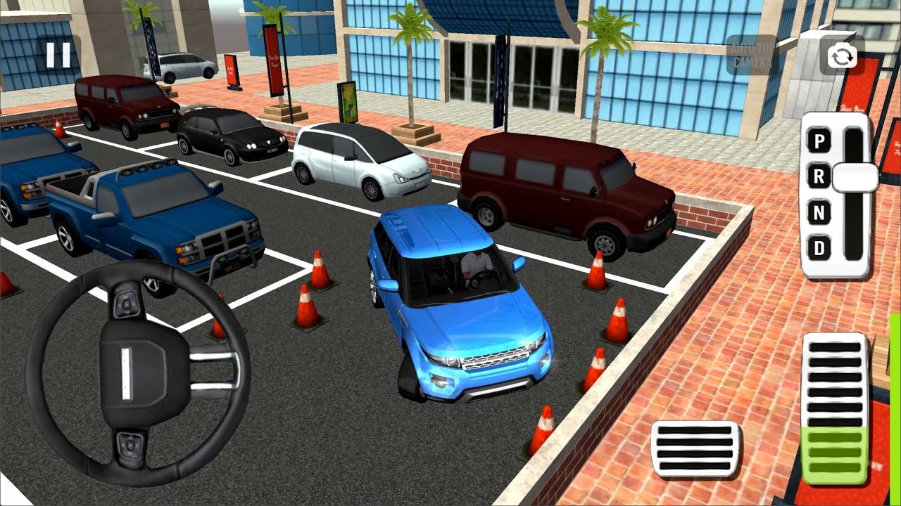 Master of Parking: SUV #4 - Blue Car Driving & Parking Android iOS Gameplay