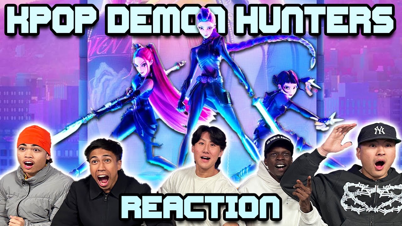OUR FIRST TIME WATCHING K-POP DEMON HUNTERS!