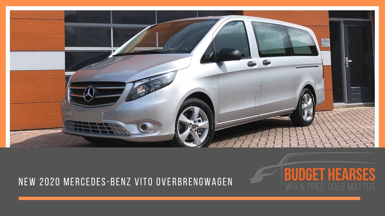 BudgetHearses | 2020 Nieuwe Mercedes-Benz Vito 119 CDI L Overbrengwagen