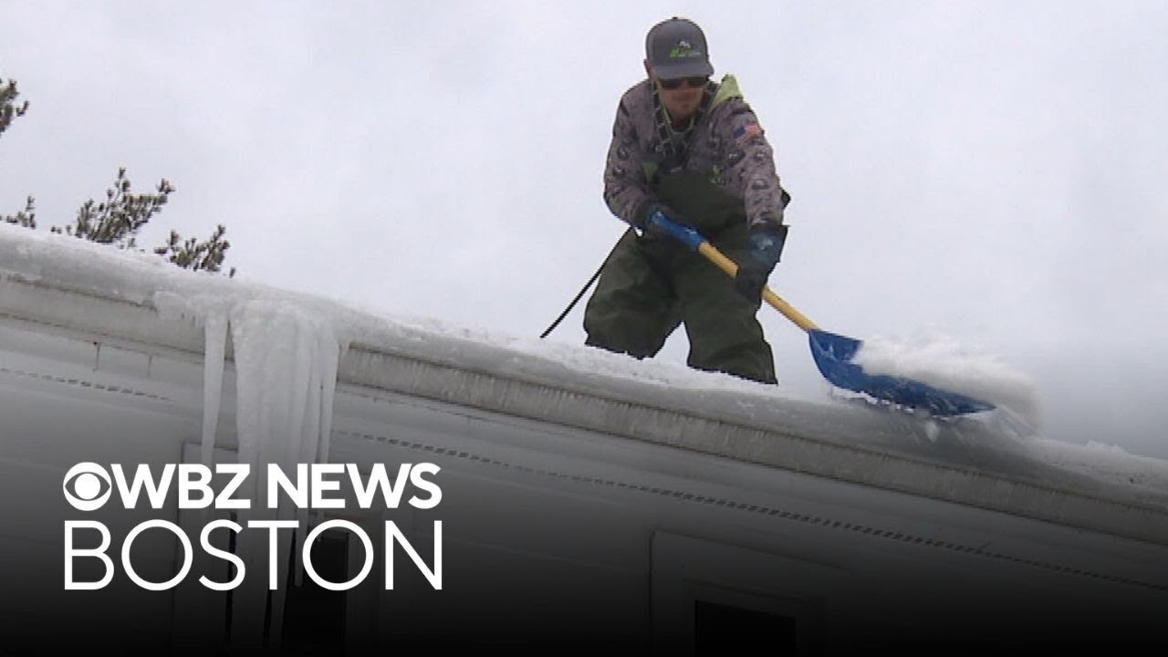 With weather warmup, pothole and ice dam issues reported in Massachusetts