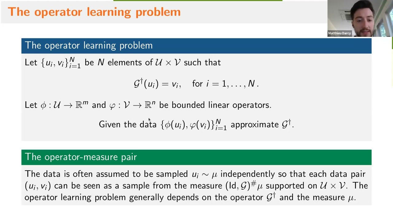 Matthieu Darcy - Kernel methods for operator learning