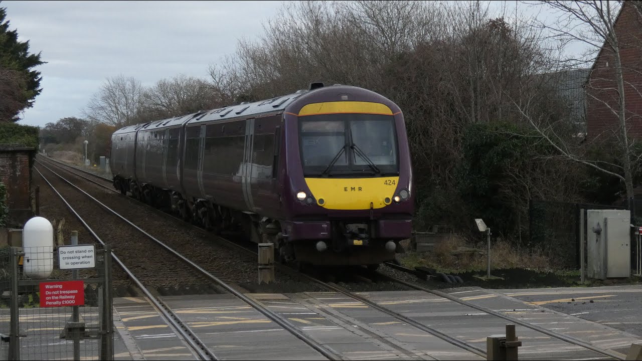 Trains at Harling Road 24/12/25