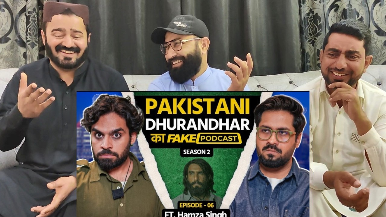 Pakistani Spy - Hamza singh  Fake Podcast #pakistanireaction