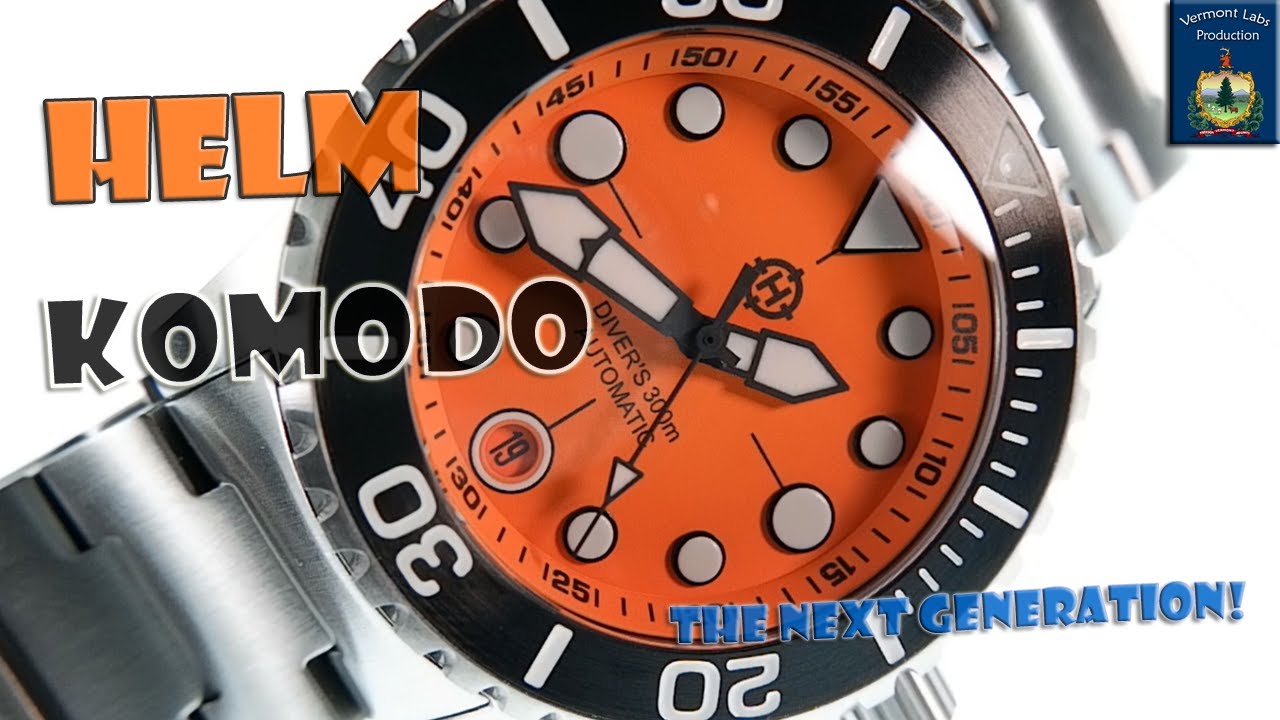 Helm Komodo Orange: Non-Fake Watch Review
