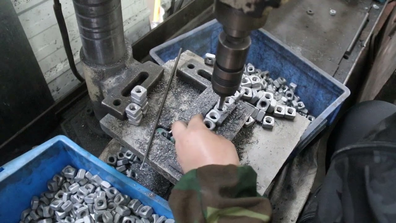 Precision Nut Drilling in Electrical Equipment Manufacturing | HEBEI YIPENG 🔩🔧
