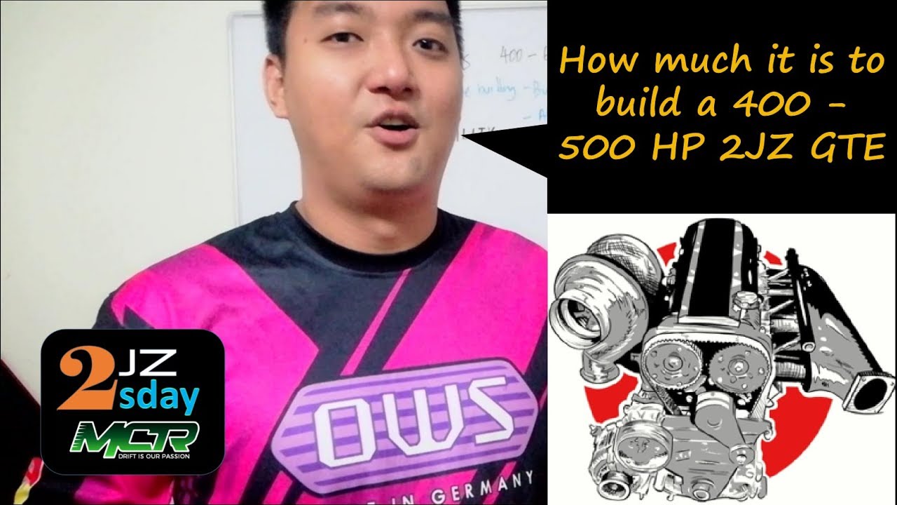 2JZ - How much it is to build 400 to 500hp (Budget build and it works!!)