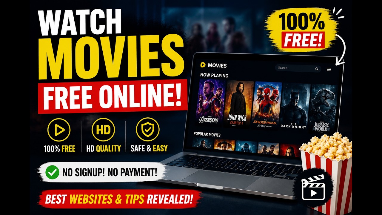 How to Watch Movies Online for Free