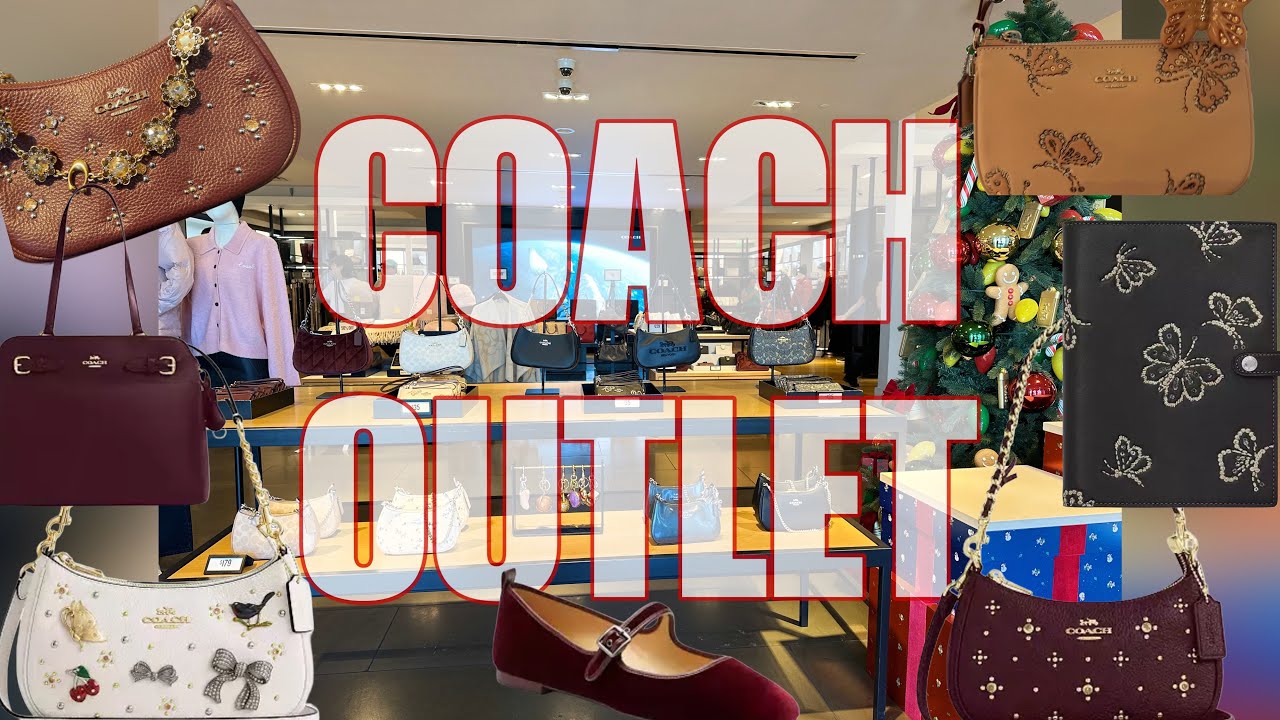 🛍️ ПОЛНЫЙ ОБЗОР МАГАЗИНА COACH OUTLET -- 👜 НОВЫЕ СУМКИ 🎁 ПРАЗДНИЧНЫЕ ПОДАРОЧНЫЕ НАБОРЫ И МНОГОЕ Д...