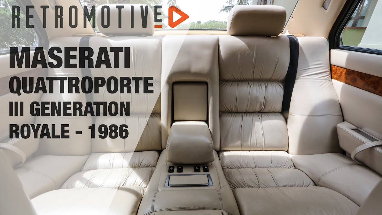 Maserati Quattroporte III Generation Royale - 1986