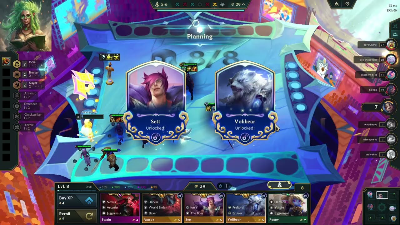 Ranked TFT Set 16.4 Plat II: Ionia (Solo Queue)
