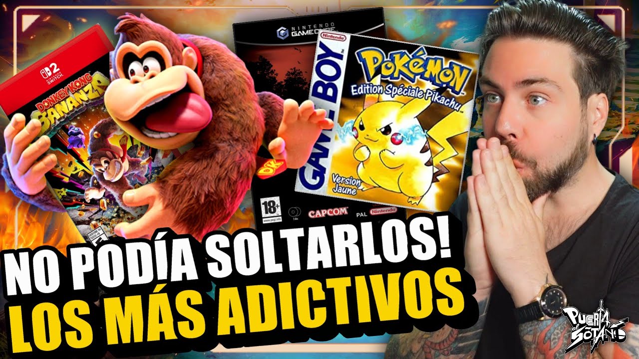 🔥10 JUEGAZOS que más ADICCIÓN me han causado EN MI VIDA! NO me dejaban SOLTAR EL MANDO!