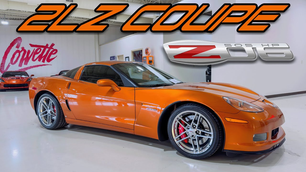 2008 Atomic Orange C6 Z06 at Corvette World!