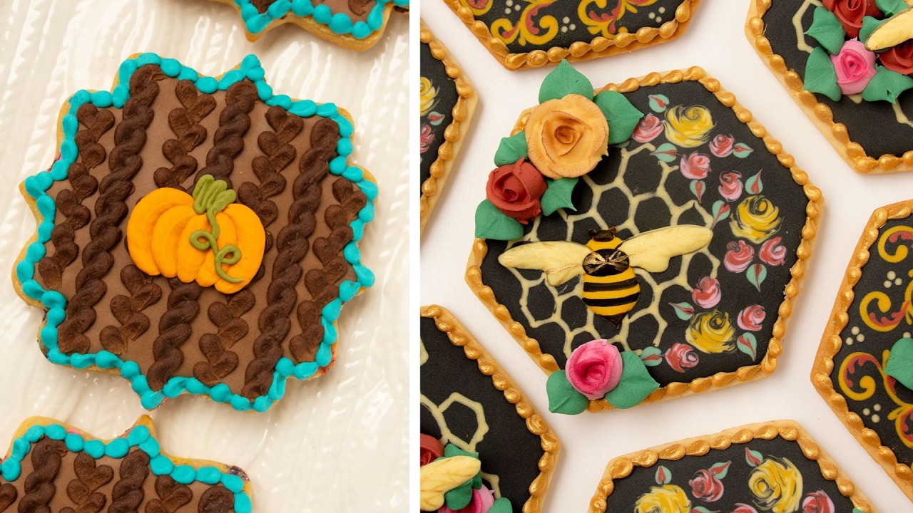 1 Hour Fall Cookie Decorating 🍂