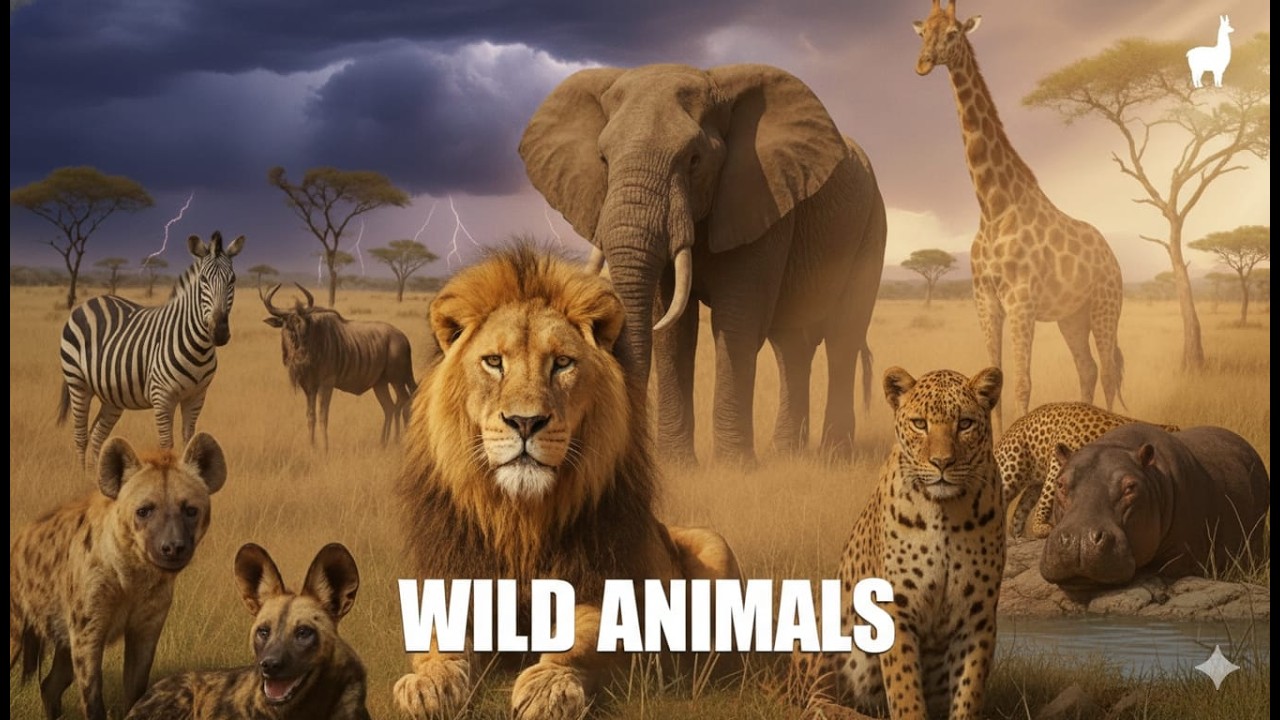100 Amazing Animals in the Wild: The Ultimate Wildlife Guide