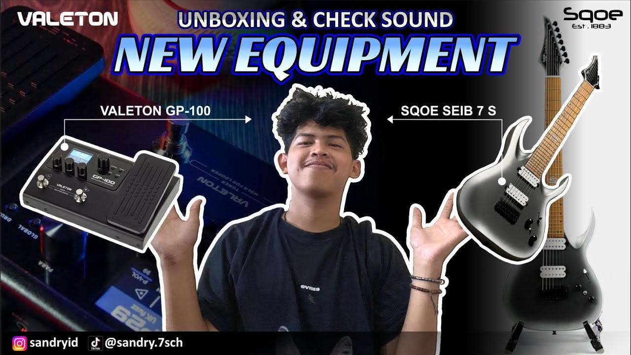 WORTH IT KAH 7 STRING DIBAWAH 5 JUTA?? RILISAN BARU SQOE SEIB7S