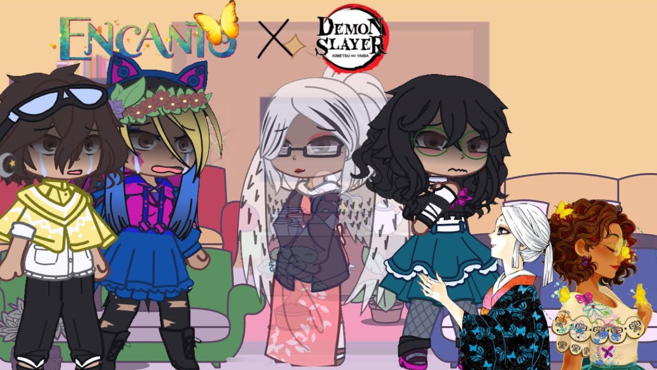 Madrigal kids react to Mirabel future as Amane ubayashki(kny x encanto)