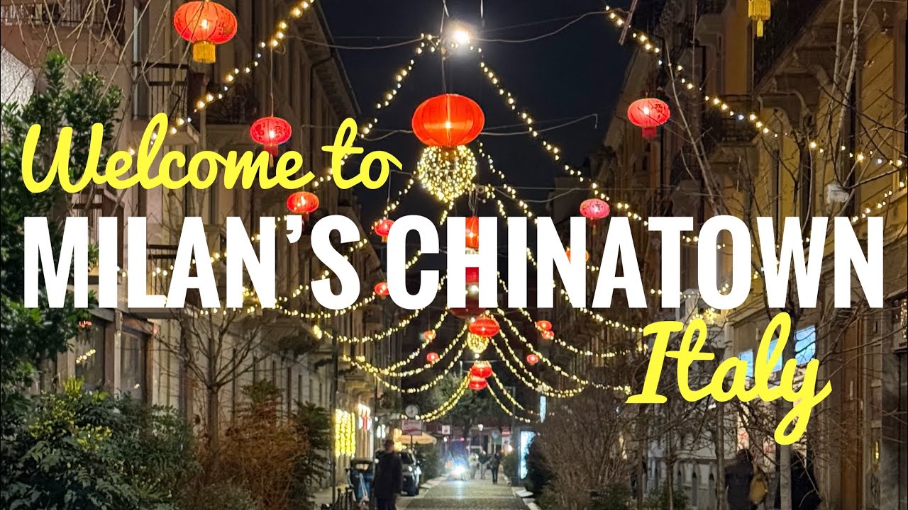 Milan’s Chinatown, Italy. Street Life & Vibes. Walking tour. 2025. 4K video.