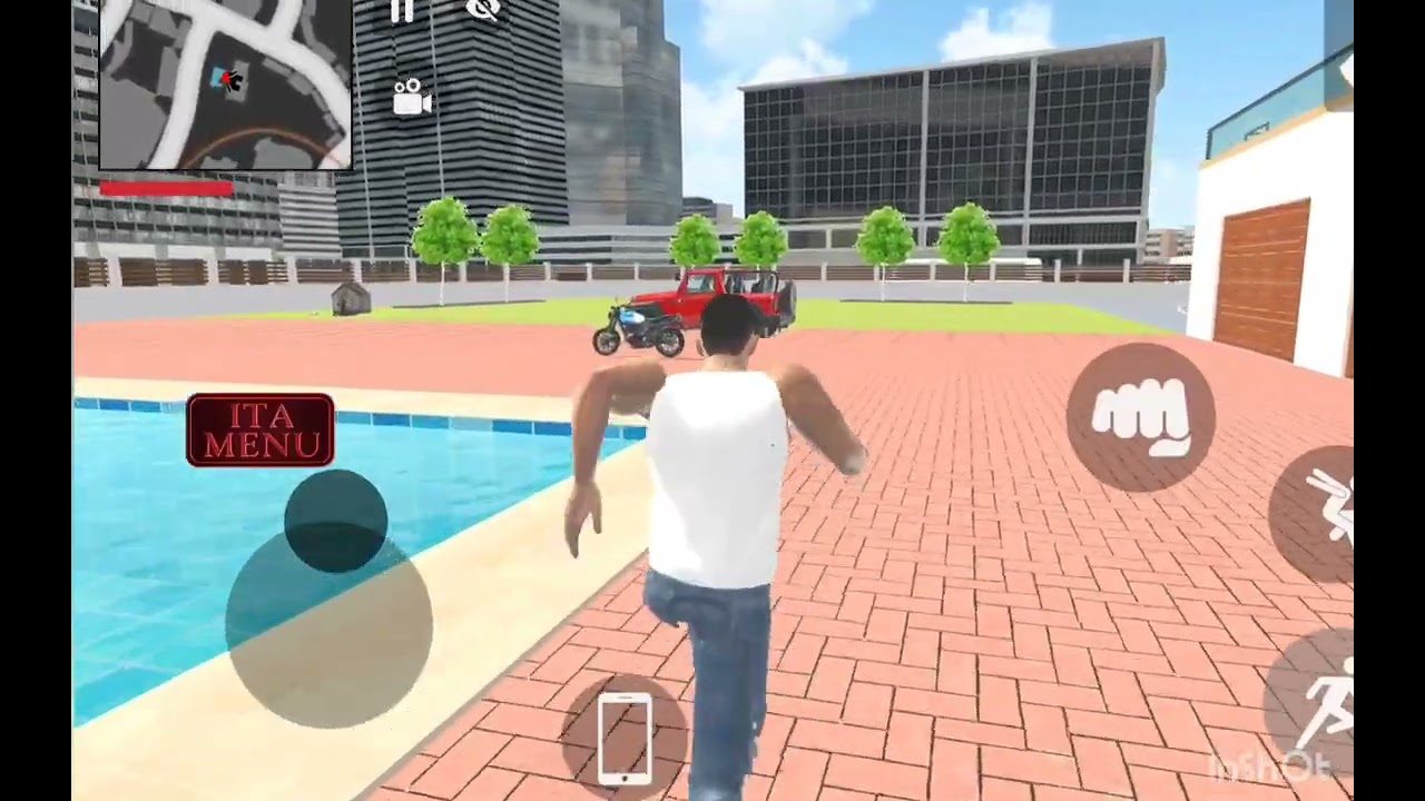 all 3 games falling down from the bike 