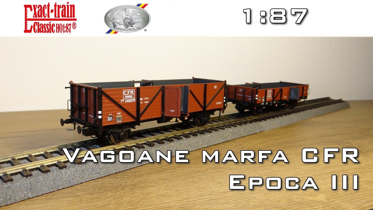 Unboxing vagoane CFR epoca IIIa (Exact Train)
