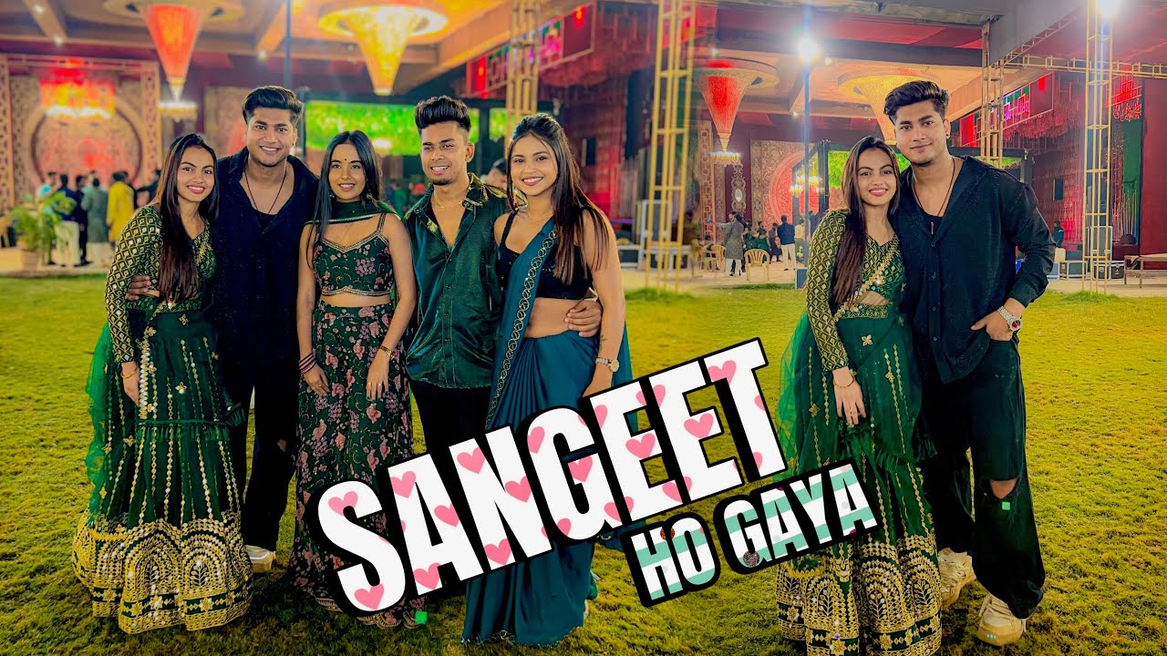 Divya and PJ ki Sangeet ho Gaya || Kolkata to Indore  🫶🏻❤️￼￼