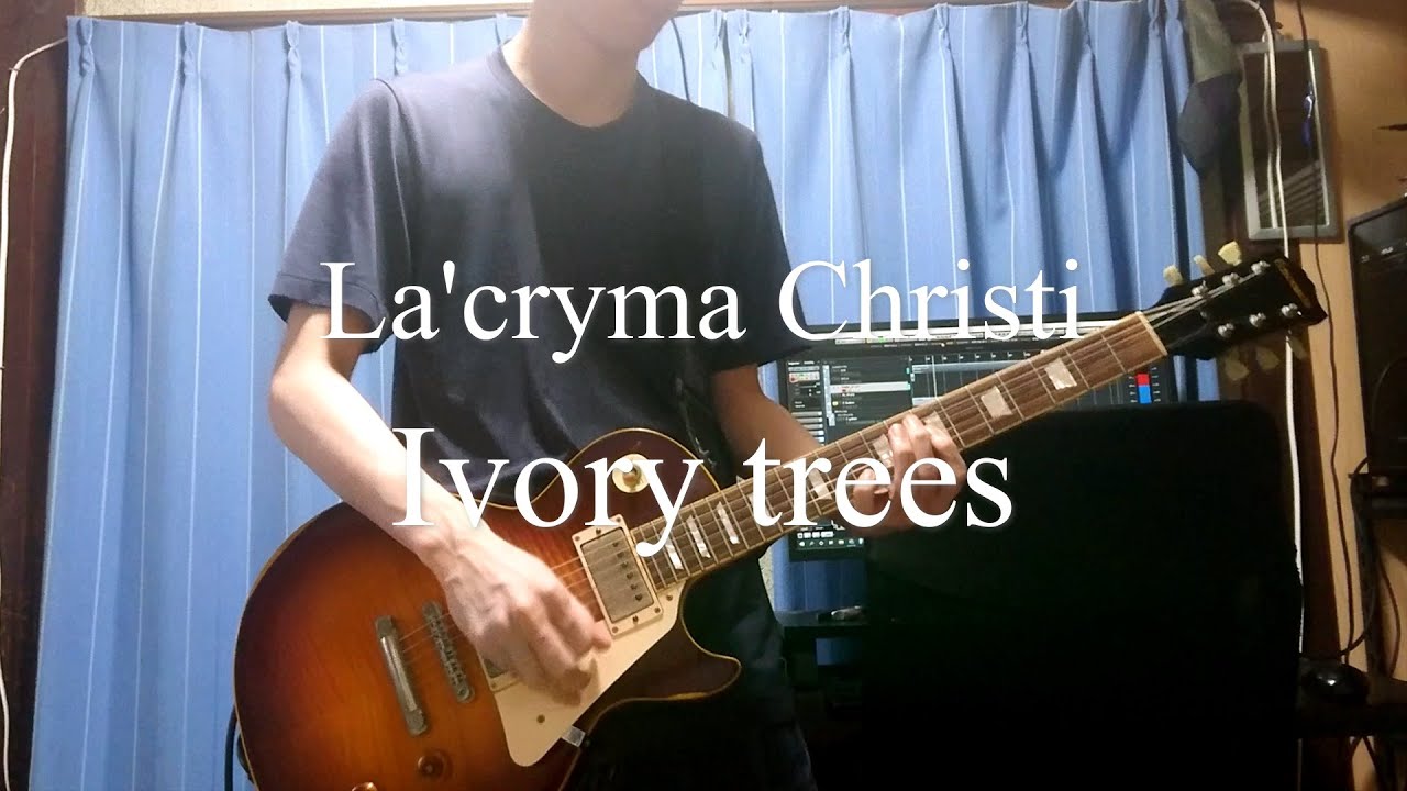 La'cryma Christi / Ivory trees / Guitar Cover
