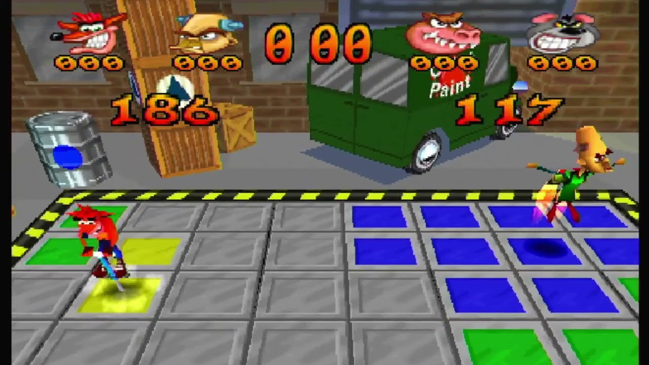 Crash bash pogo padlock (crash and brio vs dingodile and koala kong)