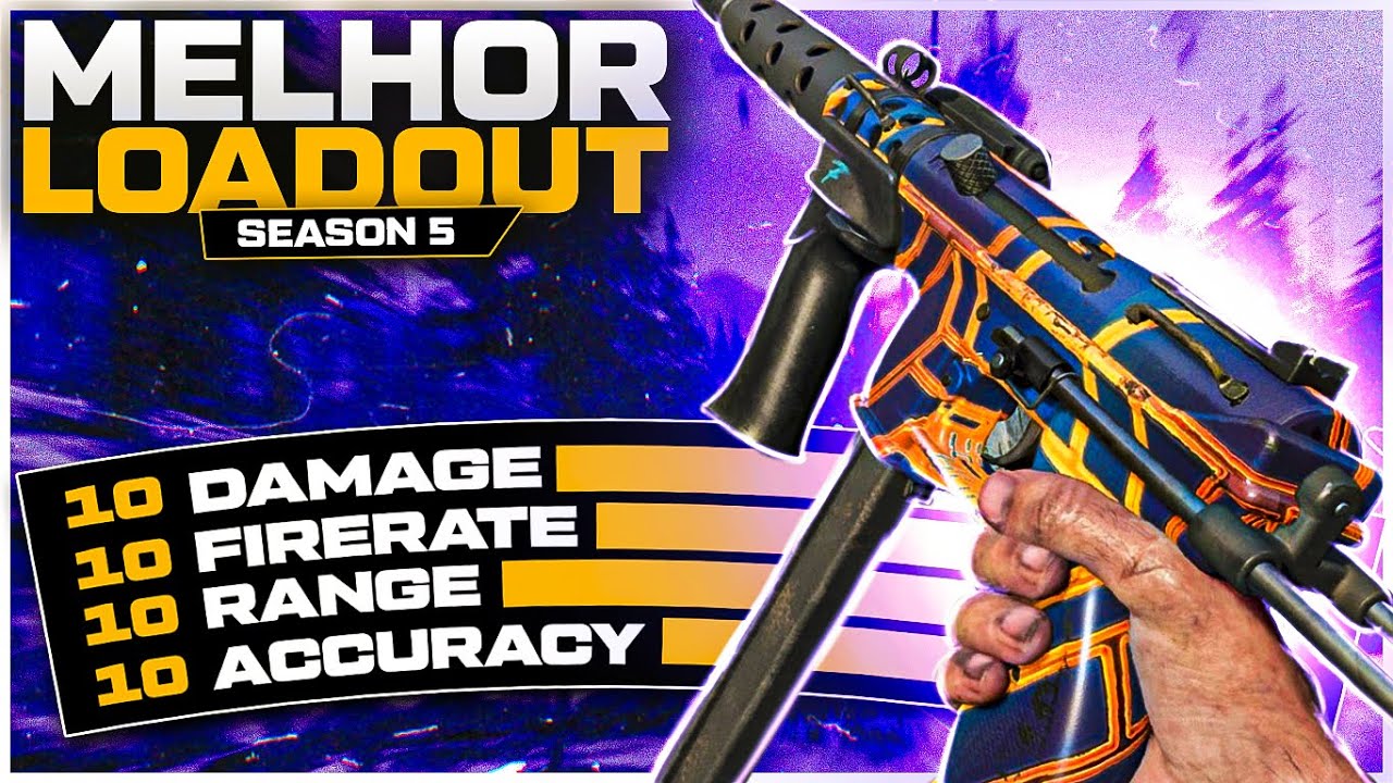 #2 MELHOR LOADOUT DA SEASON 5 🔥 TEC-9 ROUBADA!!! COD: WARZONE