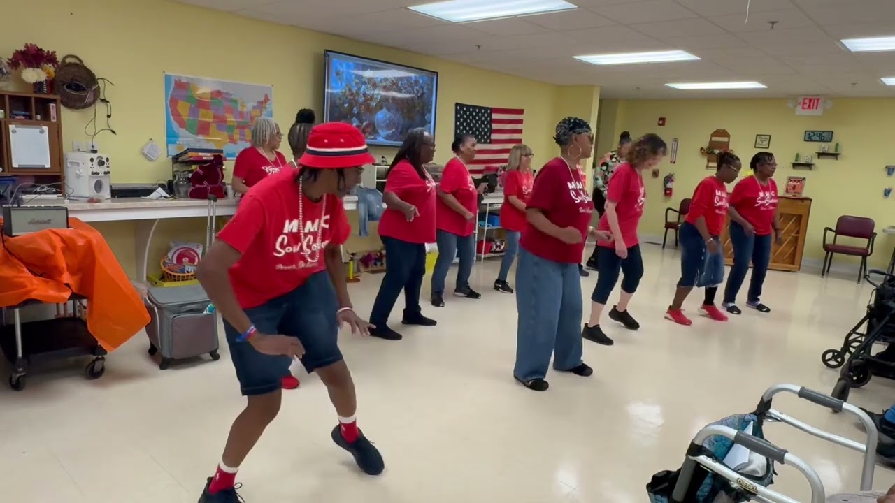 MMC Daybreak Soul Sations with Dee warmup… It’s Electric Slide