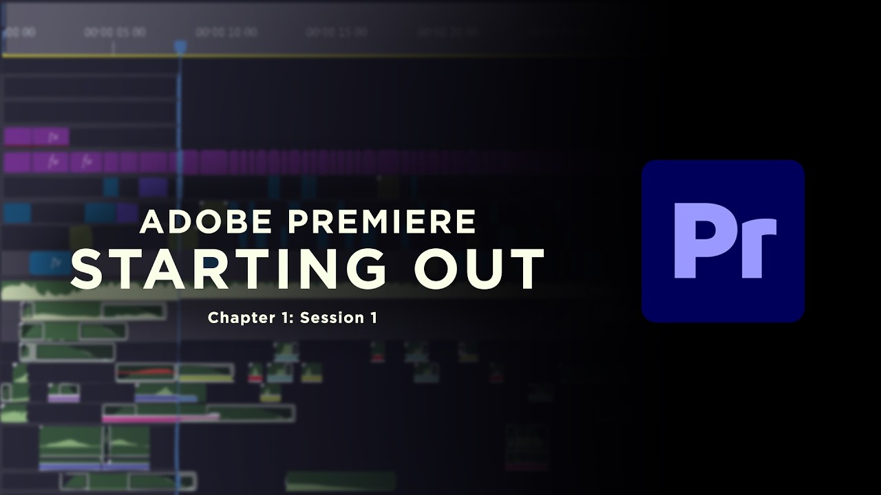 Adobe Premiere 2026 - Starting Out & Creating a Project