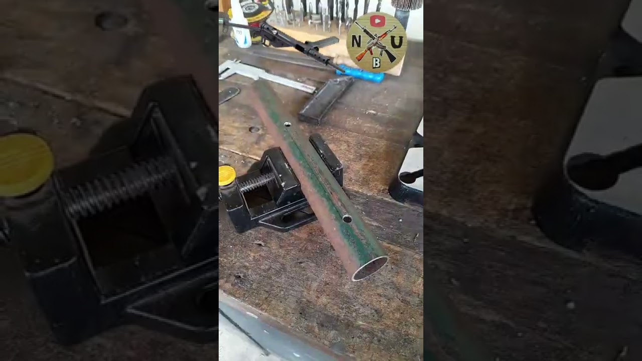 FABRICANDO STEN GUN Mk II #airsoft #shorts #ww2