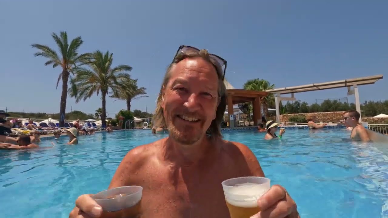 Malta July 2023 Seabank Resort and Spa, Mellieha Bay.