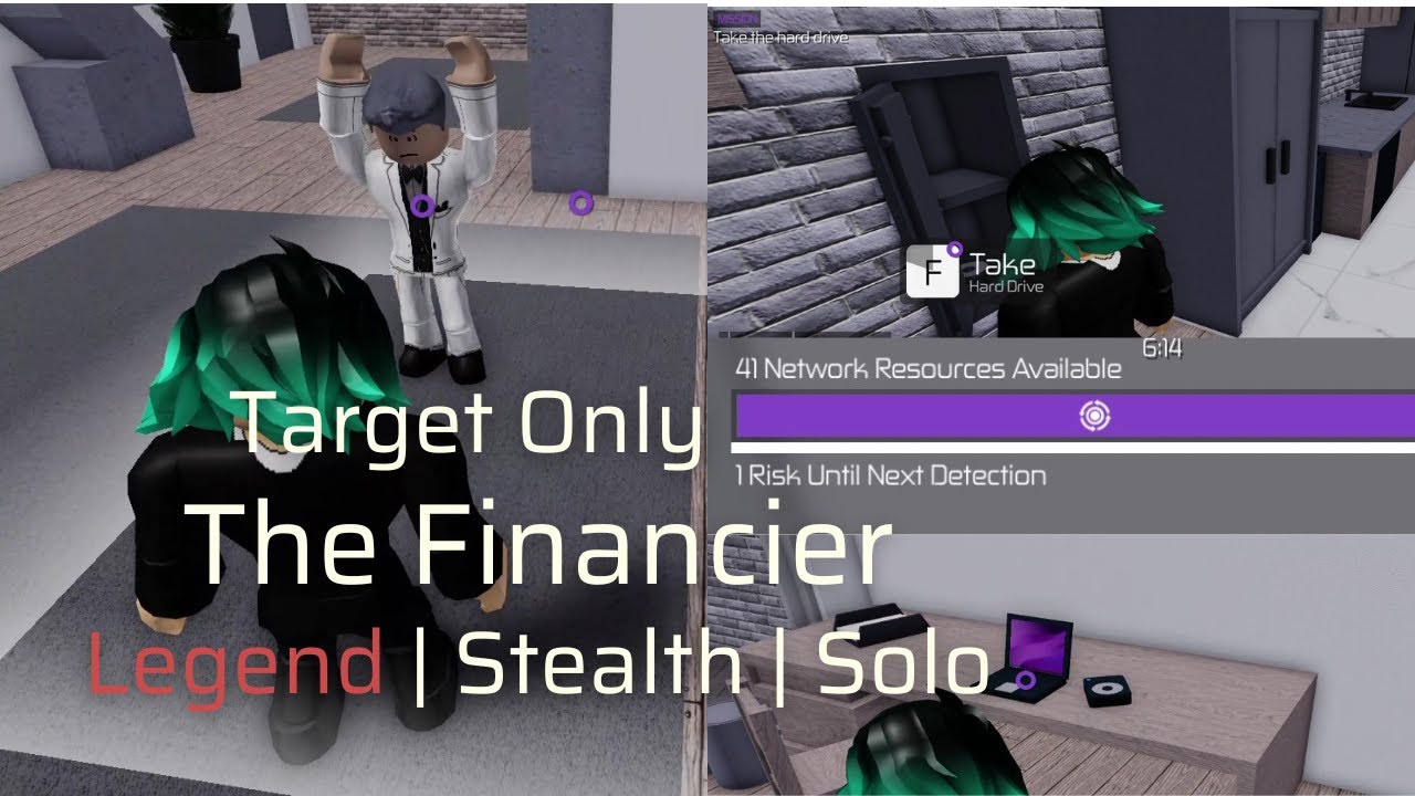 The Financier (Legend, Stealth, Solo, Calm, Target Only) | Entry Point: Freelancer's Cut