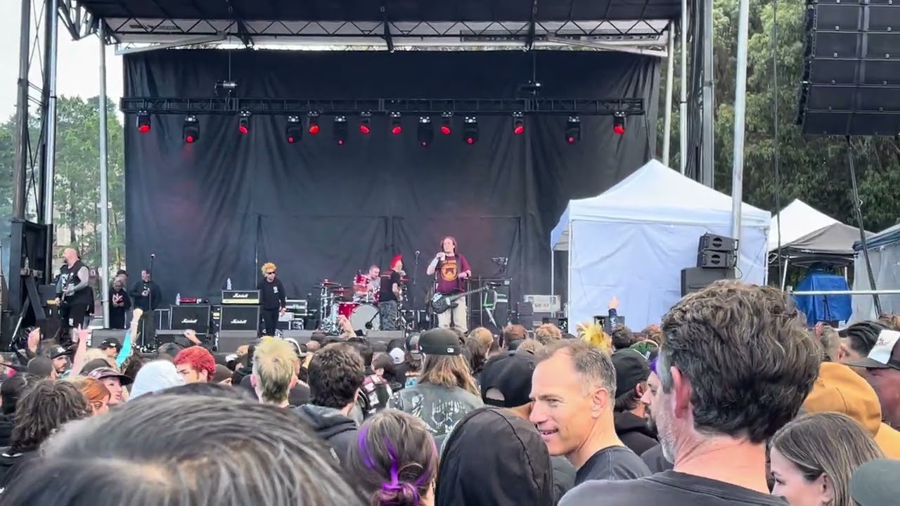 THE EXPLOITED live at Punk In The Park San Francisco (May 4, 2024)