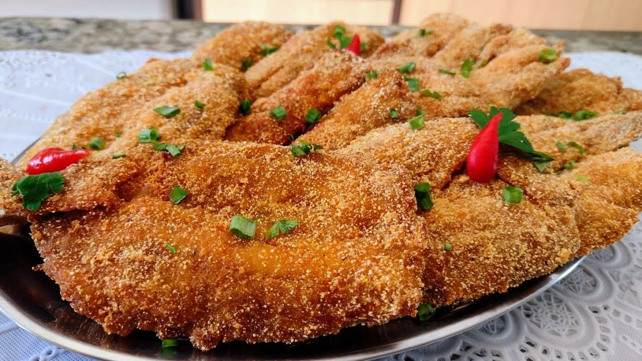 SARDINHA FRITA-A MELHOR MANEIRA DE EMPANAR E FICAR CROCANTE
