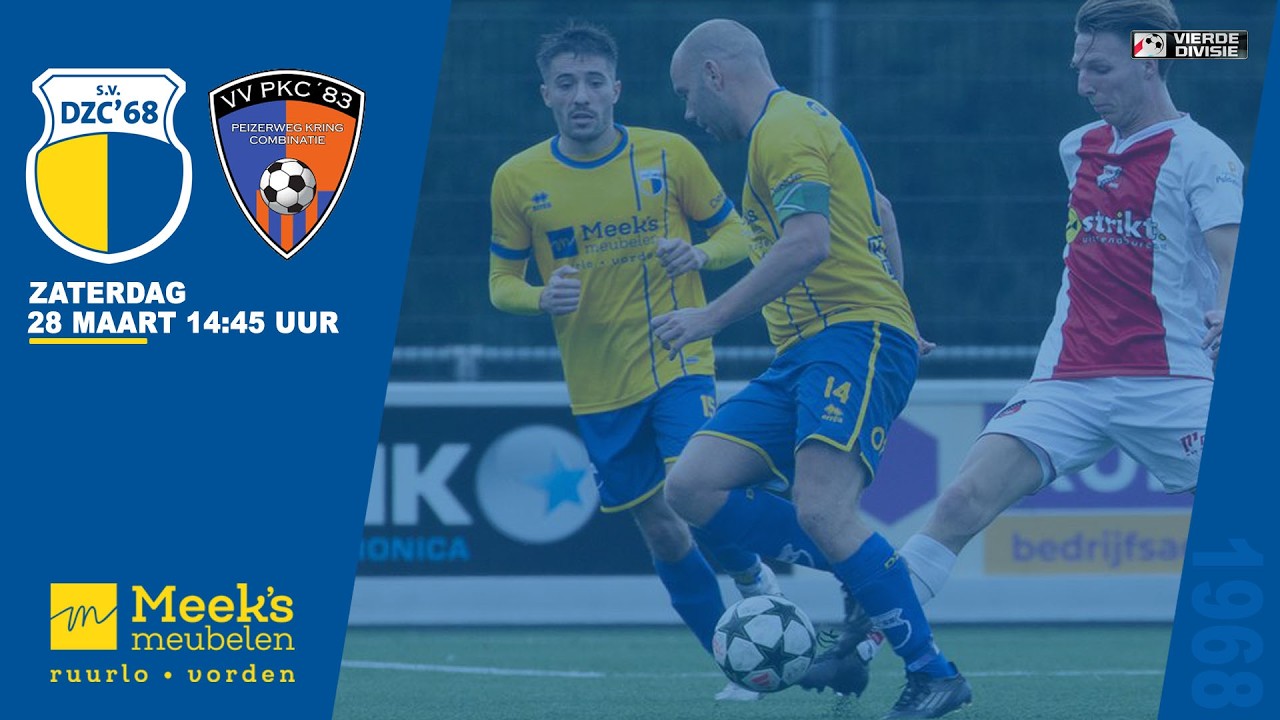 Livestream competitiewedstrijd: DZC'68 - PKC'83