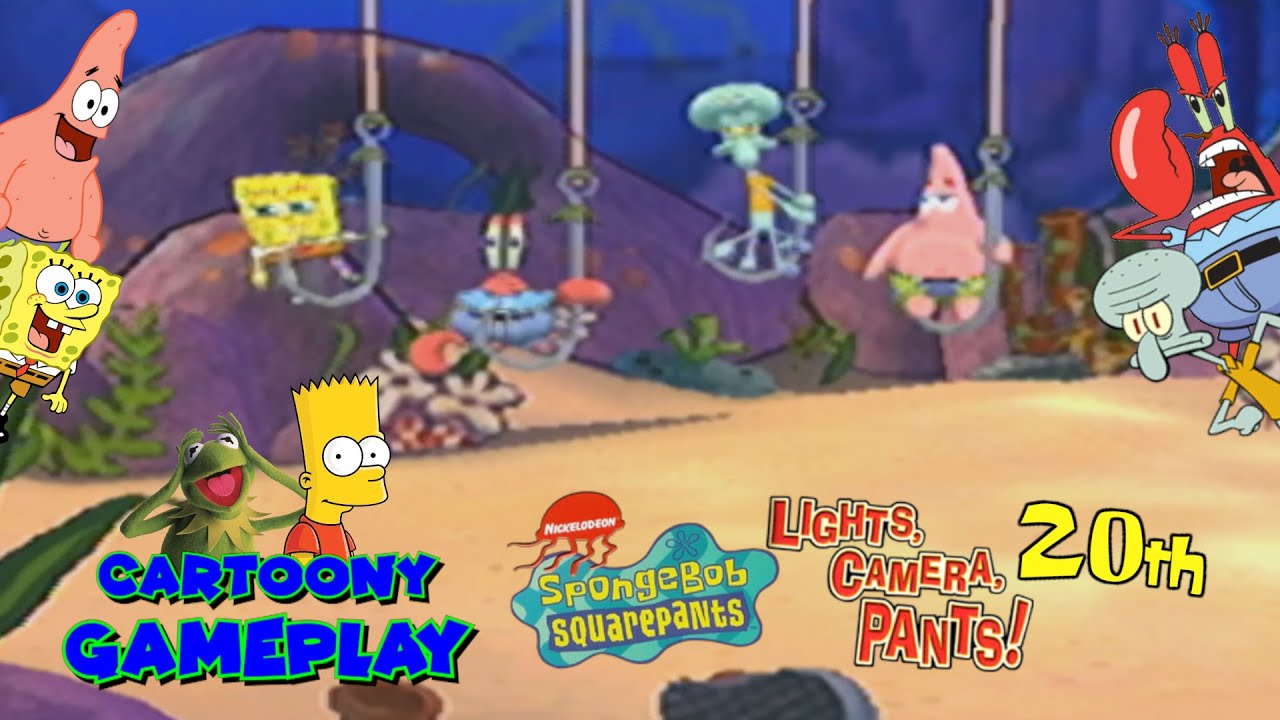 Cartoony Gameplay: SpongeBob SquarePants Lights, Camera, Pants! (SPECIAL AUDITIONS)