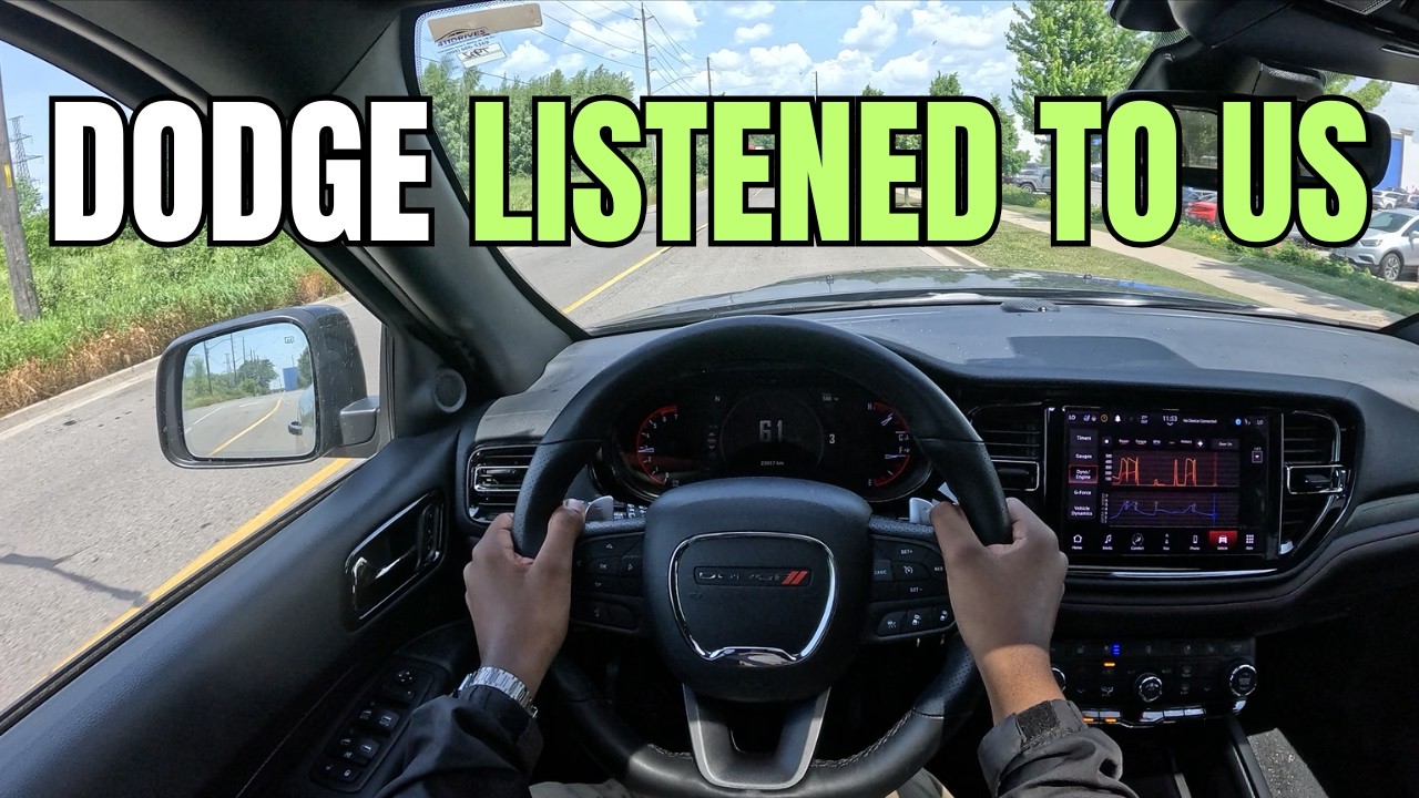 What It’s Like Driving The 2025 Durango R/T BRAND NEW