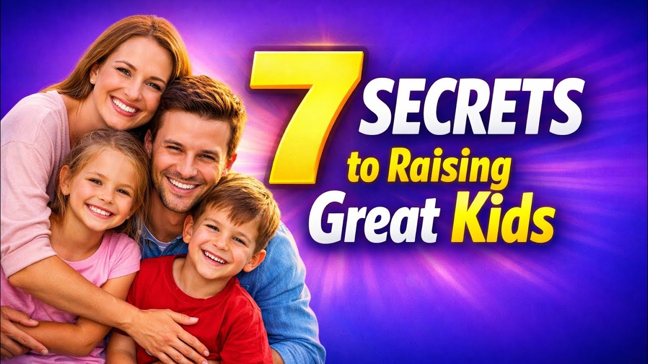 7 Secrets to Raising Great Kids | What Smart Parents Do Differently
