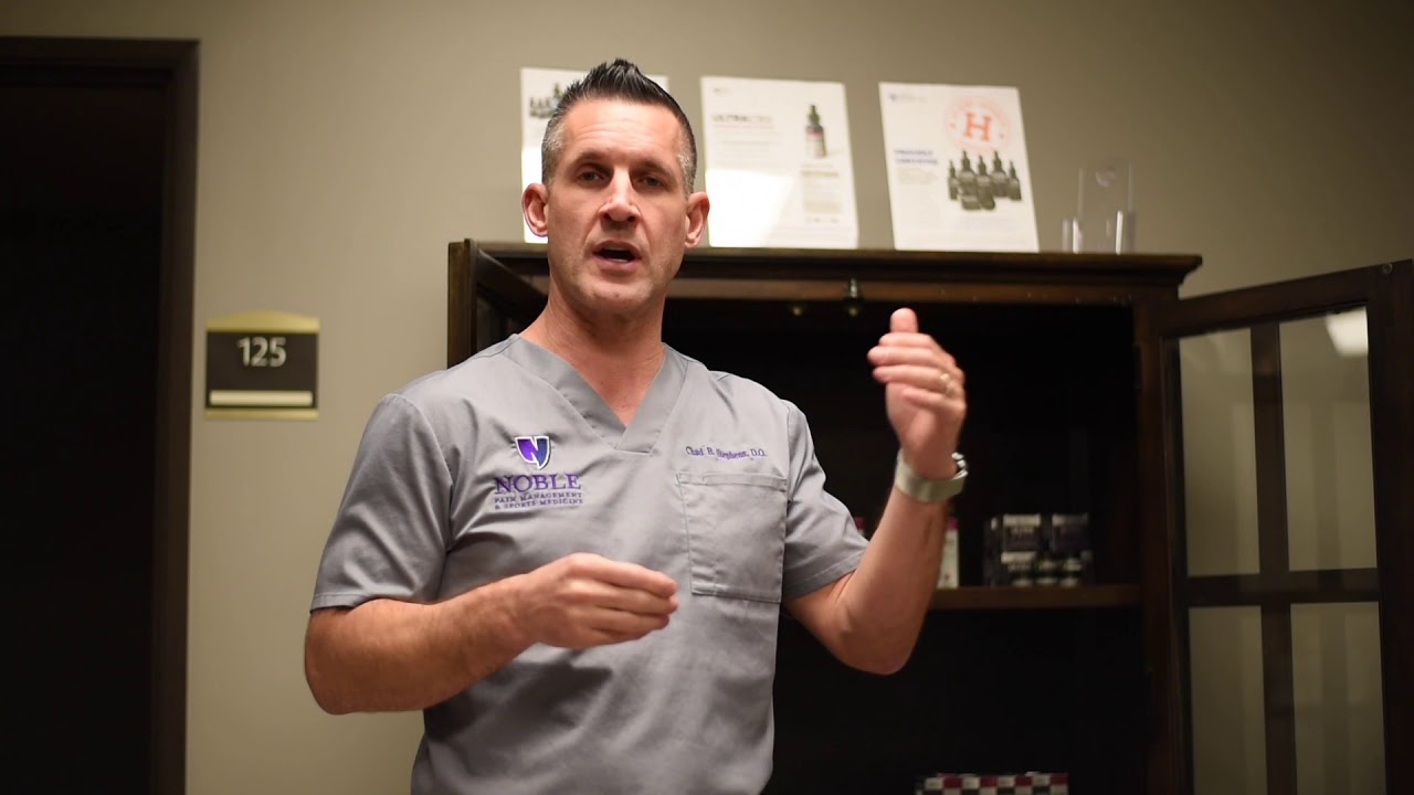 Dr. Chad Stephens discussing the science behind CBD and CBG