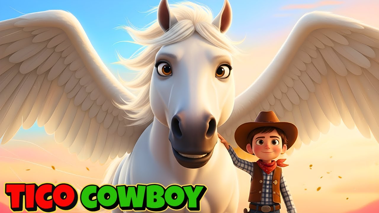 Tico Cowboy Encontrou um Cavalo com Asas! 🐎✨ | Lili do Rancho e Tico Cowboy | Música Infantil