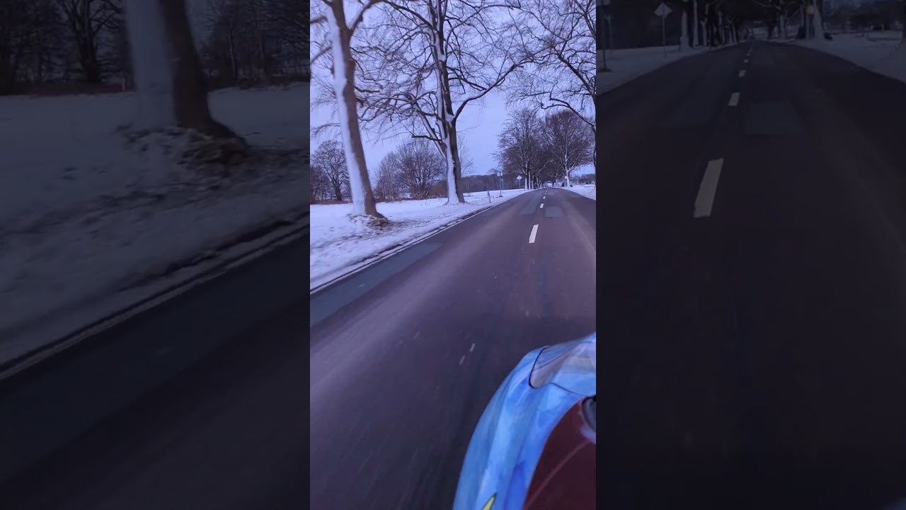 Weg zur Arbeit, R&uuml;gen, 14.02.26