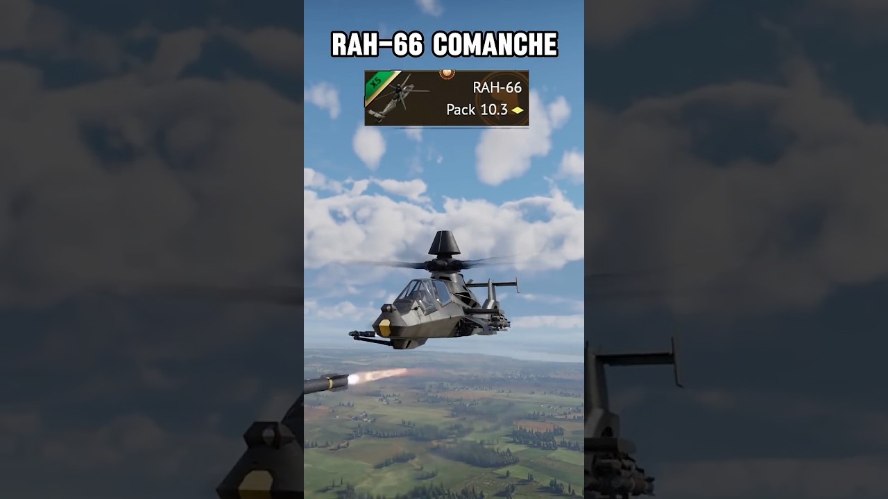 RAH-66 Comanche in War Thunder!!!