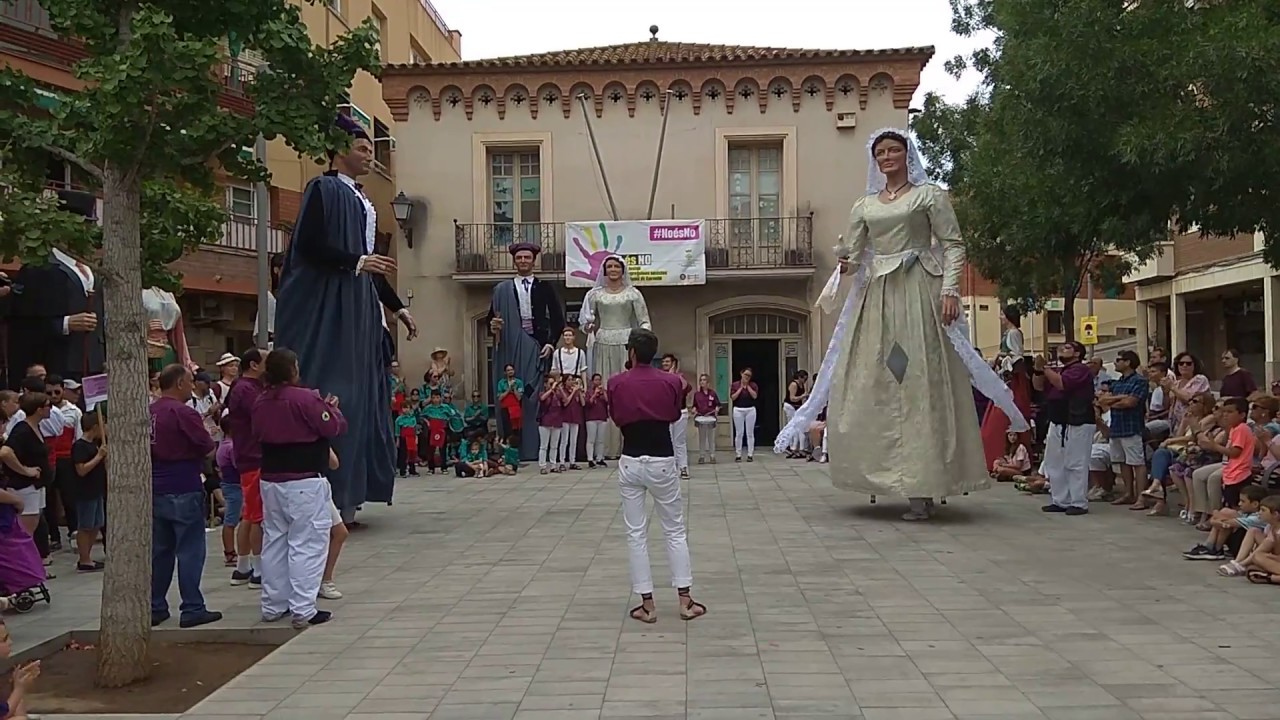 Dansa de la Cuallarga - 30è Aniversari dels Gegants de Santa Coloma de Cervelló (14/7/2019)