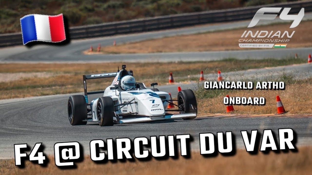 CIRCUIT DU VAR DU LUC: Formula 4 onboard Giancarlo Artho
