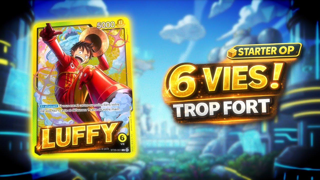 LUFFY ST29 : le MEILLEUR DECK pour DEBUTER ?