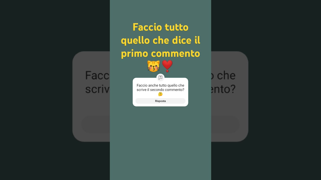 ciao raga ma non accetto cose troppo difficili #micetti #challenges 😽❣️😁