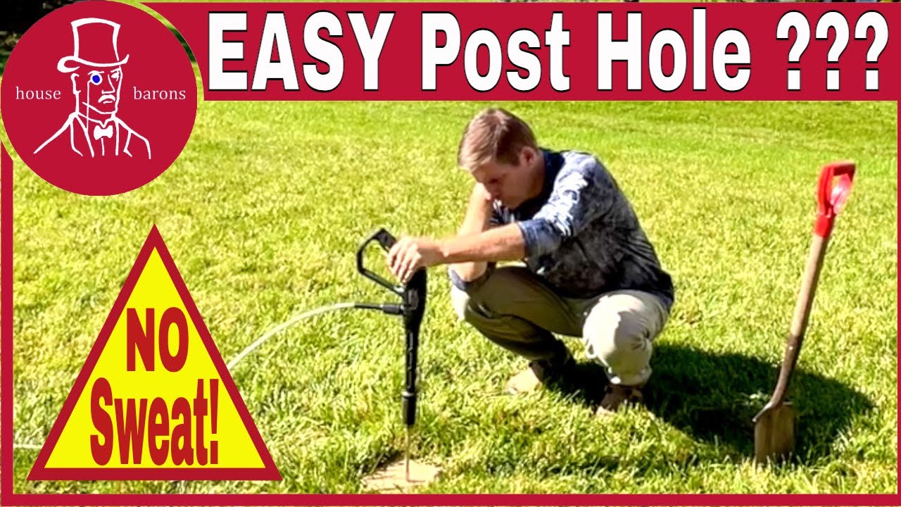 Can an Electric Pressure Washer Dig a Post Hole | Greenworks 2000 PSI