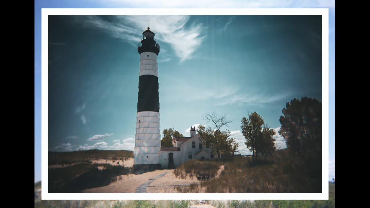 A Retro Day at Big Sable Point Lighthouse | Ludington Michigan